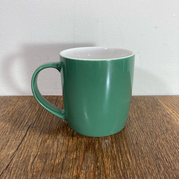 Starbucks Green Siren Logo 11 Oz Coffee Mug - Picture 2 of 6